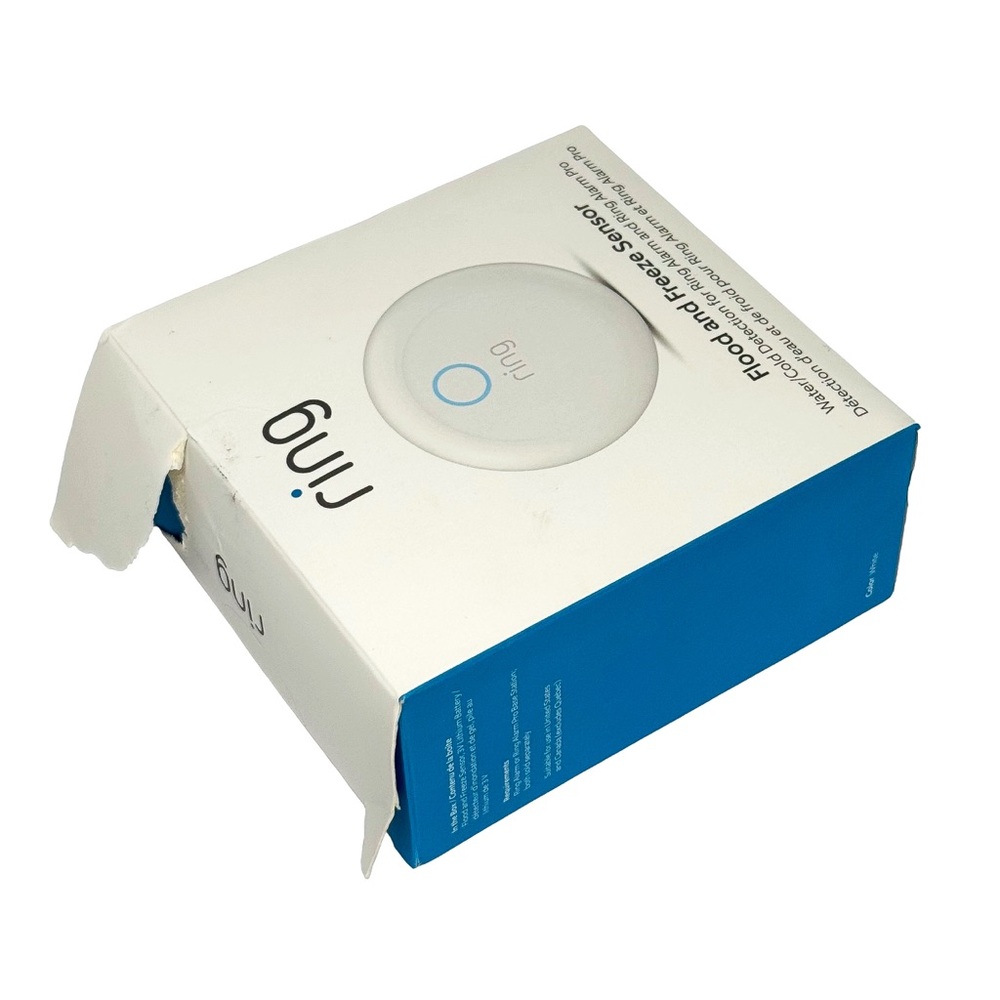 Ring Z Wave Alarm Flood and Freeze Sensor (4SF1S8-0EN0)  OEM White Smart Device - Picture 8 of 9